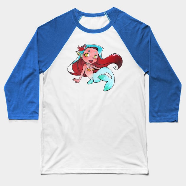 Mermay 2 Baseball T-Shirt by KaylaNostrade
